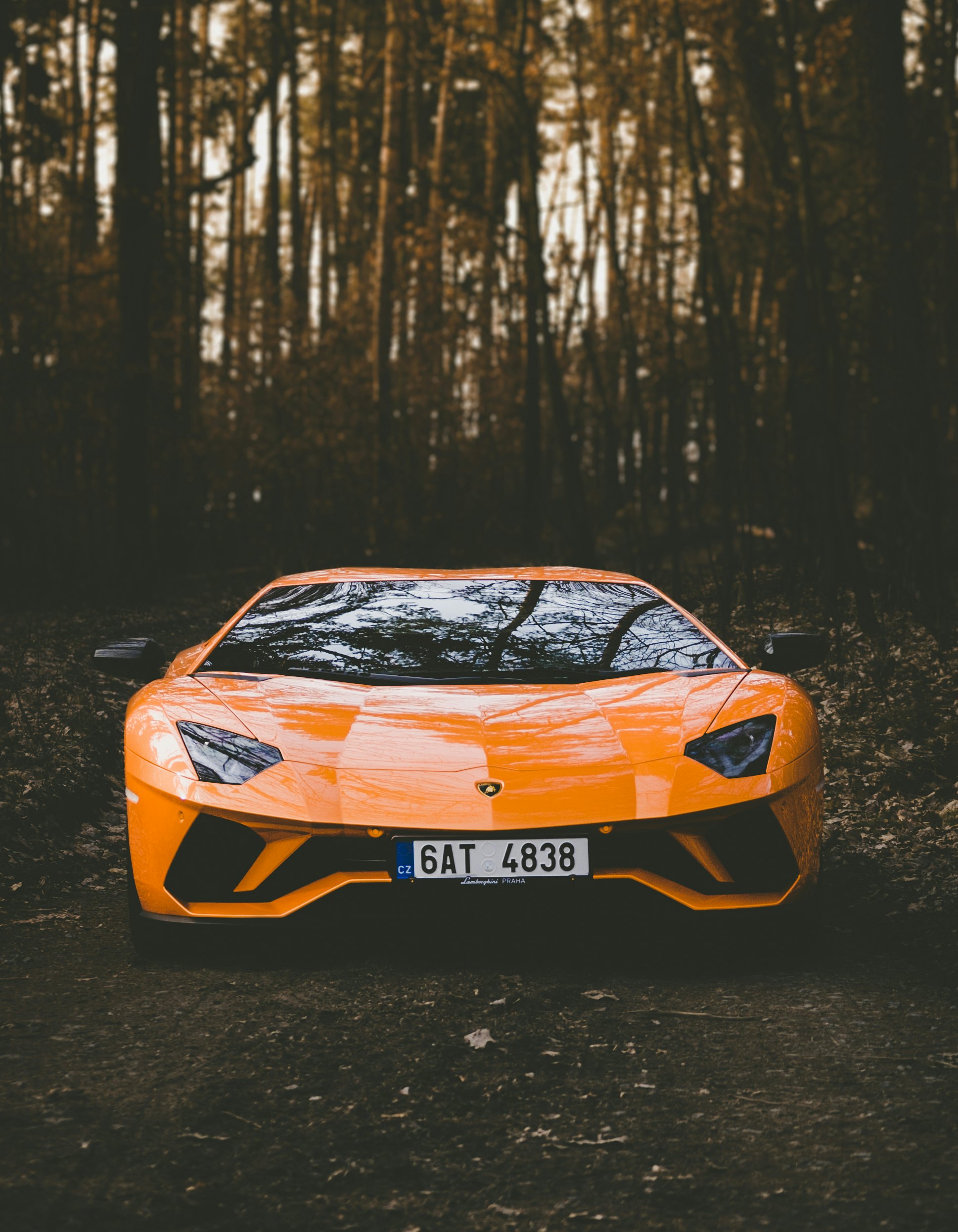 Car on road