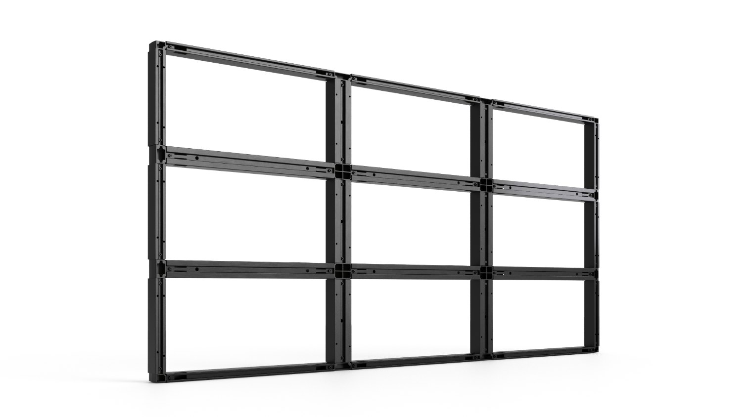 Cirrus 3x6 LED frame wall assembled